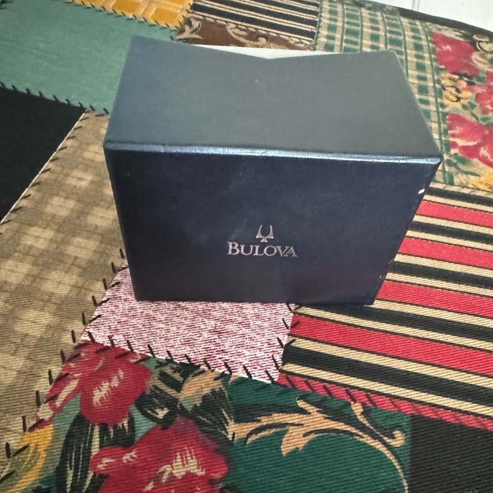 Bulova empty box